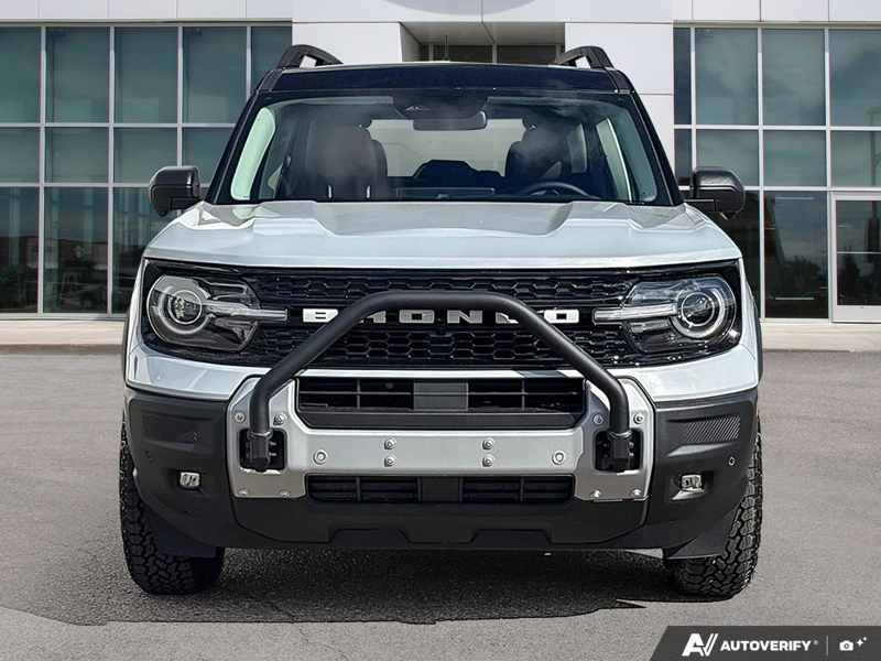 USED 2026 Ford Bronco Sport Outer Banks Sasquatch - Space White Metallic Exterior / EBONY/ROAST, PREMIUM TRIMMED HTD FRONT BUCKET SEATS Interior - $41,955 - Stock #EP4757 - VIN 3FMCR9CN8TRE50316 - Photo 2