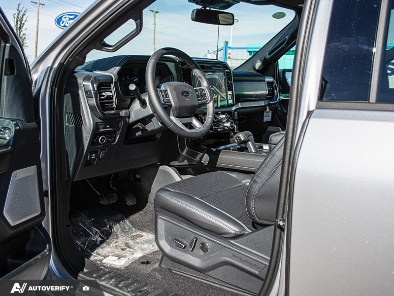 NEW 2026 Ford F-150 LARIAT - Iconic Silver Metallic Exterior / BLACK ACTIVE X Interior - $85,652 - Stock #D60818 - VIN 1FTFW5L85TFC05015 - Photo 13