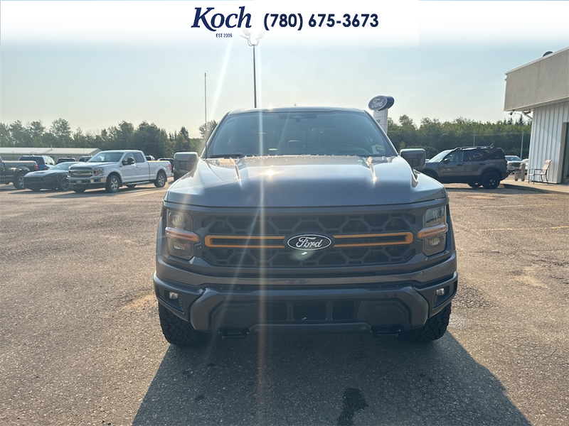 NEW 2026 Ford F-150 Tremor - Carbonized Grey Metallic Exterior / BLACK, UNIQUE TREMOR LEATHER-TRIMMED BUCKET SEATS Interior - $94,320 - Stock #A26219 - VIN 1FTFW4L8XTFB45534 - Photo 16