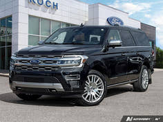 USED 2024 Ford Expedition Platinum Max - Black Exterior - $73,912 - Stock #E60343A - VIN 1FMJK1M82REA71474