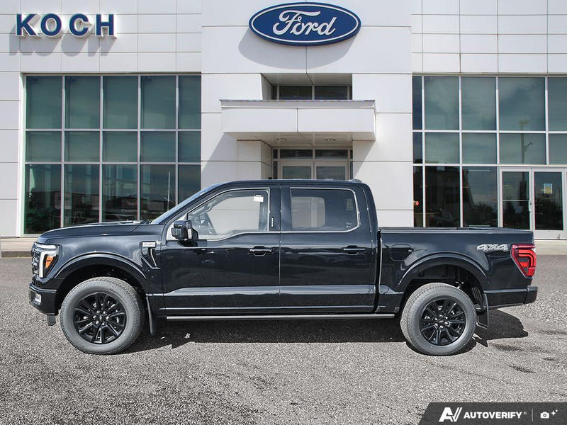 NEW 2026 Ford F-150 Platinum - Agate Black Exterior / BLACK LEATHER Interior - $97,546 - Stock #E60893 - VIN 1FTFW7L82TFB55038 - Photo 3