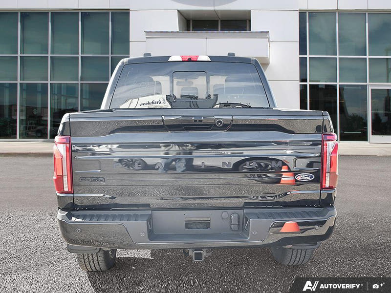 NEW 2026 Ford F-150 Platinum - Agate Black Exterior / BLACK LEATHER Interior - $97,546 - Stock #E60893 - VIN 1FTFW7L82TFB55038 - Photo 5