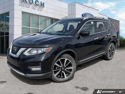 USED 2017 Nissan Rogue SL Platinum - Black Exterior - $19,976 - Stock #E50046B - VIN 5N1AT2MV1HC870147