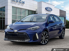 USED 2017 Toyota Corolla SE - Blue Exterior - $19,997 - Stock #EP4721A - VIN 2T1BURHE3HC778828