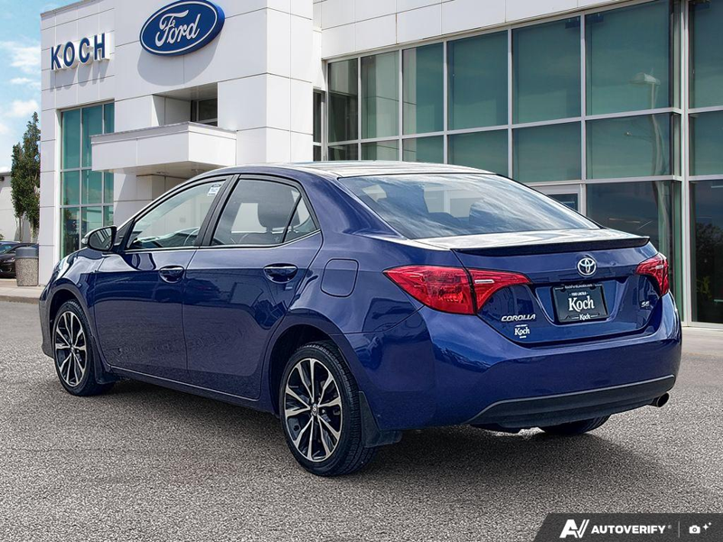 USED 2017 Toyota Corolla SE - Blue Exterior - $18,976 - Stock #EP4721A - VIN 2T1BURHE3HC778828 - Photo 4