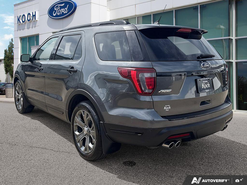 USED 2018 Ford Explorer Sport - Magnetic Metallic Exterior - $22,993 - Stock #E60480A - VIN 1FM5K8GT0JGB36275 - Photo 4