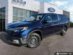 USED 2019 Honda Ridgeline Touring - Blue Exterior - $33,908 - Stock #E60120A - VIN 5FPYK3F74KB504677