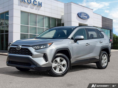 USED 2019 Toyota RAV4 AWD LE - Silver Exterior - $29,925 - Stock #E60061B - VIN 2T3B1RFV0KC033528