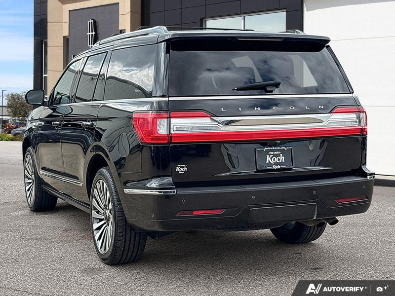 USED 2020 Lincoln Navigator Reserve - Infinite Black Metallic Exterior / EBONY/RUSSET Interior - $52,982 - Stock #E60140A - VIN 5LMJJ2LT4LEL14768 - Photo 4