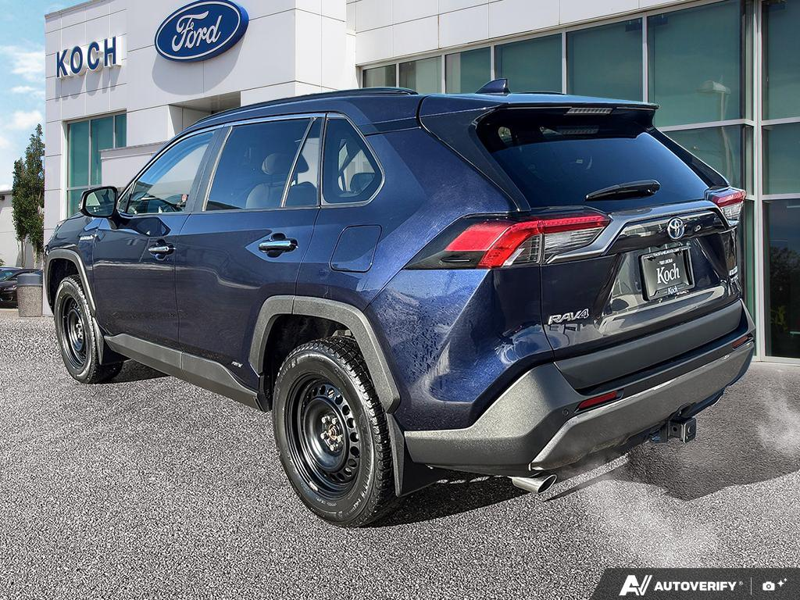 USED 2020 Toyota RAV4 Hybrid Limited - Black Exterior - $32,967 - Stock #E51357A - VIN 2T3DWRFV8LW084186 - Photo 4