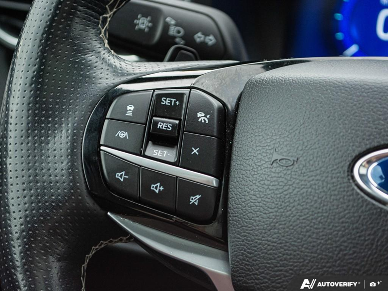 USED 2021 Ford Explorer ST Leather Seats, Cooled Seats, 360 Camera, Heated Steering Wheel - Black Exterior - $32,925 - Stock #E50225A - VIN 1FM5K8GC2MGA25294 - Photo 18