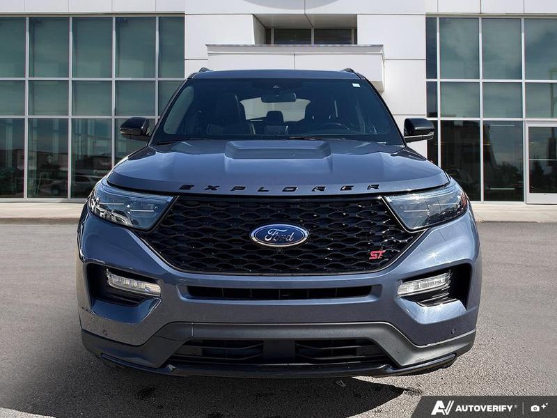 USED 2021 Ford Explorer ST - Infinite Blue Metallic Tinted Clearcoat Exterior - $38,950 - Stock #E60098A - VIN 1FM5K8GC1MGB08957 - Photo 2