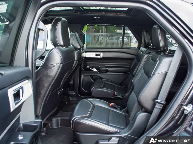 USED 2021 Ford Explorer ST Leather Seats, Cooled Seats, 360 Camera, Heated Steering Wheel - Black Exterior - $32,925 - Stock #E50225A - VIN 1FM5K8GC2MGA25294 - Photo 25