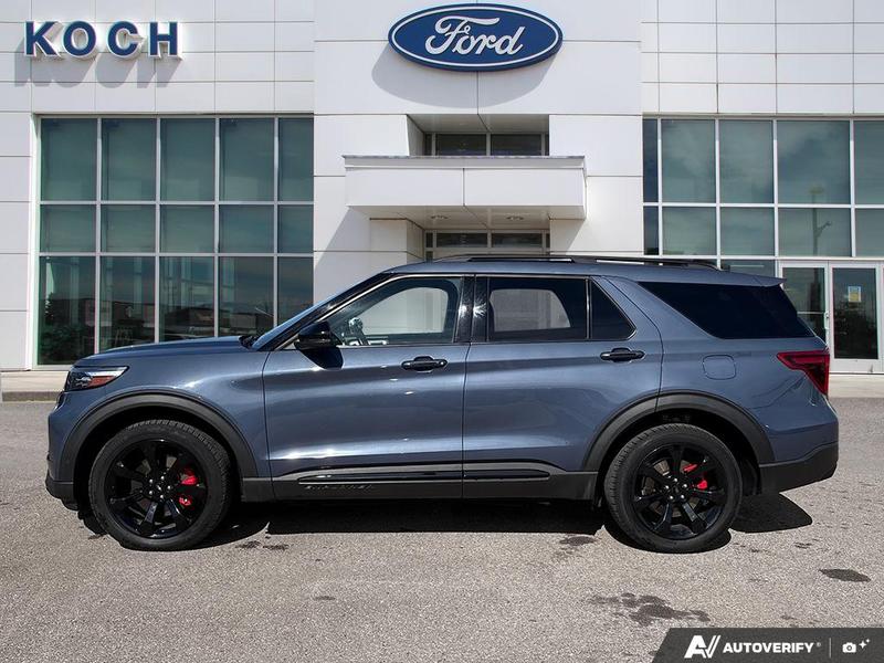 USED 2021 Ford Explorer ST - Infinite Blue Metallic Tinted Clearcoat Exterior - $38,950 - Stock #E60098A - VIN 1FM5K8GC1MGB08957 - Photo 3