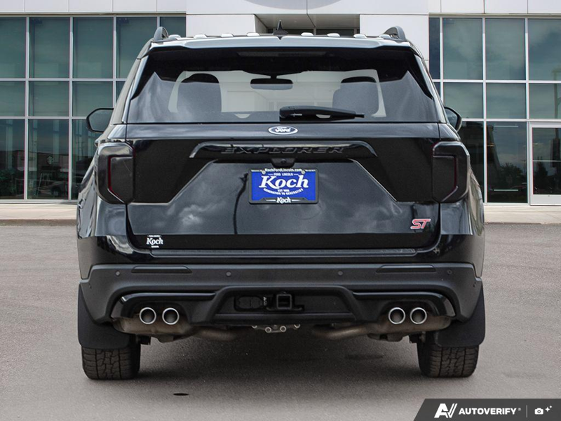 USED 2021 Ford Explorer ST Leather Seats, Cooled Seats, 360 Camera, Heated Steering Wheel - Black Exterior - $32,925 - Stock #E50225A - VIN 1FM5K8GC2MGA25294 - Photo 5