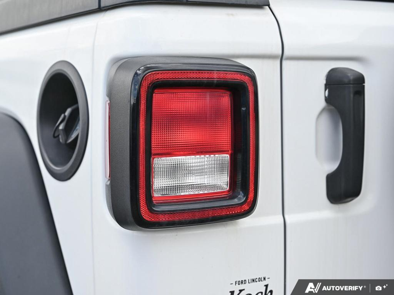 USED 2021 Jeep Wrangler Sport S - White Exterior - $37,988 - Stock #E51141A - VIN 1C4HJXAG1MW862733 - Photo 12