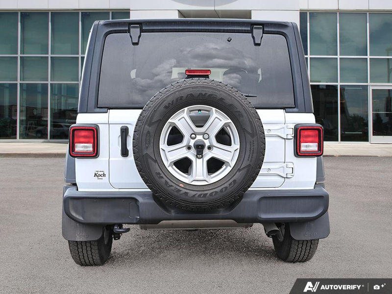 USED 2021 Jeep Wrangler Sport S - White Exterior - $37,988 - Stock #E51141A - VIN 1C4HJXAG1MW862733 - Photo 5