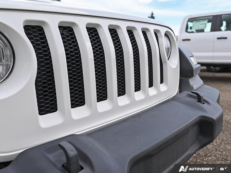 USED 2021 Jeep Wrangler Sport S - White Exterior - $37,988 - Stock #E51141A - VIN 1C4HJXAG1MW862733 - Photo 9