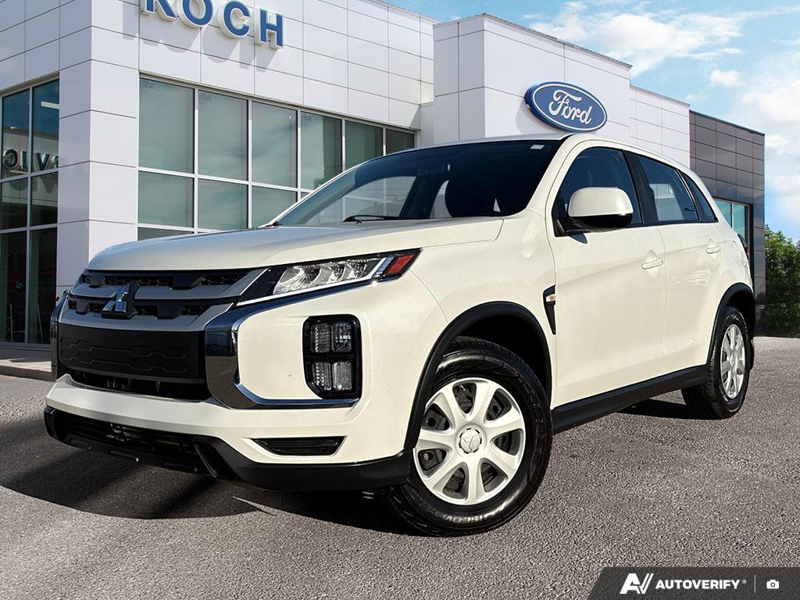 USED 2021 Mitsubishi RVR ES - White Exterior - $21,993 - Stock #E50994A - VIN JA4AHUAU7MU601002 - Photo 1