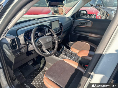 USED 2022 Ford Bronco Sport Badlands - BROWN Interior - $31,955 - Stock #EP4766 - VIN 3FMCR9D98NRD71457