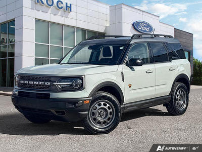 USED 2022 Ford Bronco Sport Badlands - Cactus Grey Exterior - $30,694 - Stock #EP4766 - VIN 3FMCR9D98NRD71457
