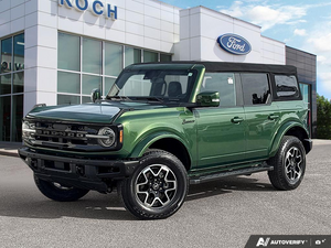 USED 2022 Ford Bronco Outer Banks - Eruption Green Metallic Exterior - $39,997 - Stock #EP4760 - VIN 1FMDE5BH3NLB24669
