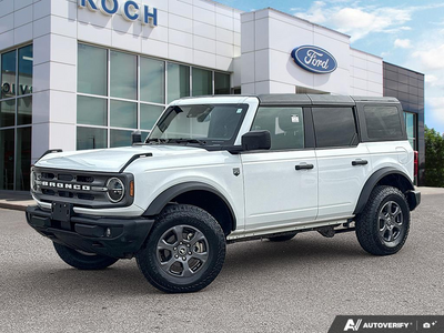 USED 2022 Ford Bronco Big Bend - Oxford White Exterior - $39,916 - Stock #EP4767 - VIN 1FMDE5BH4NLA77992