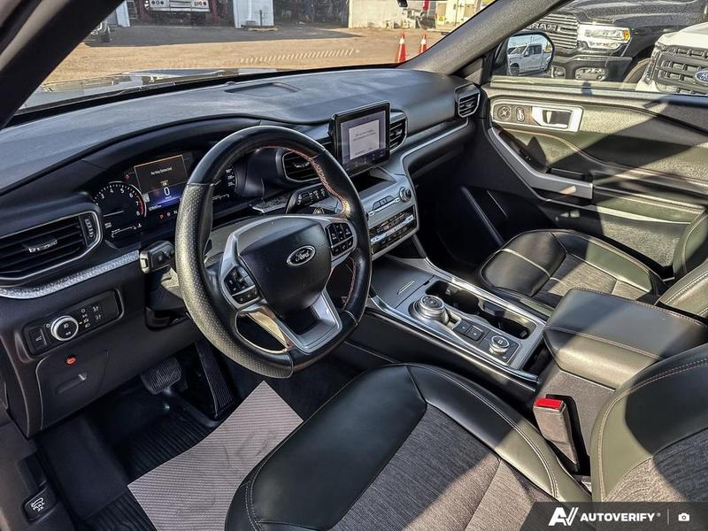 USED 2022 Ford Explorer Timberline - Agate Black Exterior / EBONY BLACK ACTIVEX Interior - $35,984 - Stock #E50138A - VIN 1FMSK8JH1NGB60517 - Photo 13