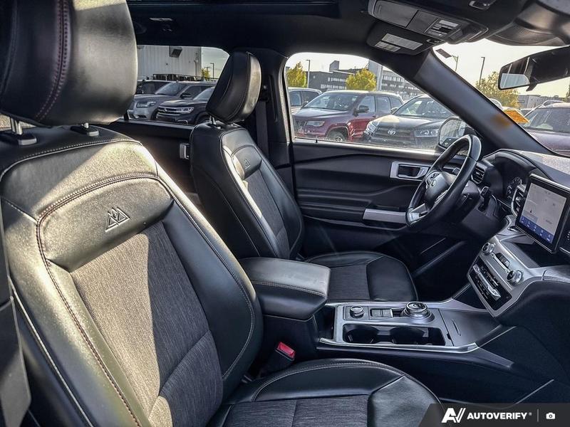 USED 2022 Ford Explorer Timberline - Agate Black Exterior / EBONY BLACK ACTIVEX Interior - $35,984 - Stock #E50138A - VIN 1FMSK8JH1NGB60517 - Photo 22