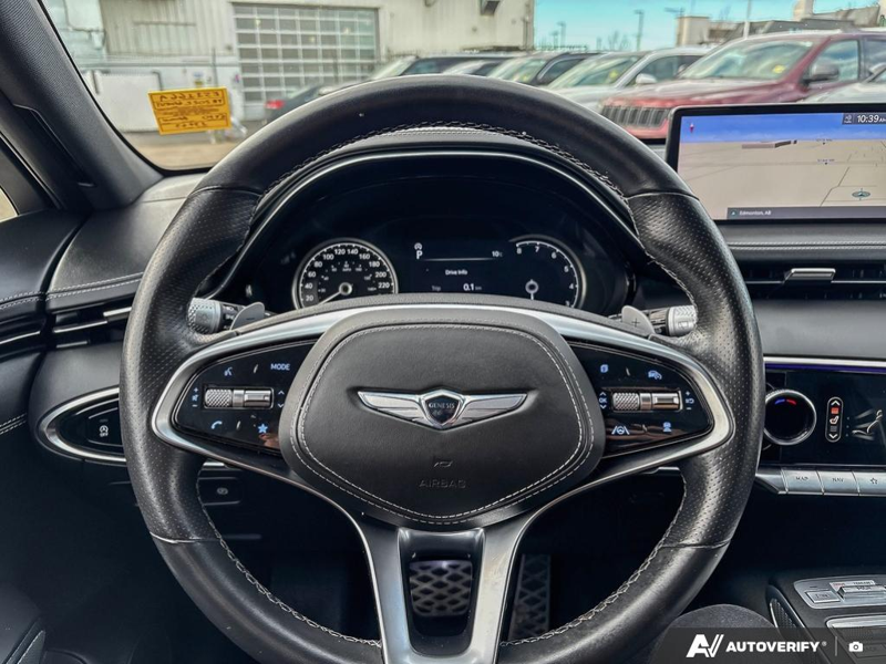 USED 2022 Genesis GV70 3.5T Sport - Dark Red Exterior - $43,950 - Stock #E51166A - VIN KMUMCDTC0NU013463 - Photo 14