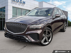 USED 2022 Genesis GV70 3.5T Sport - Dark Red Exterior - $47,950 - Stock #E51166A - VIN KMUMCDTC0NU013463