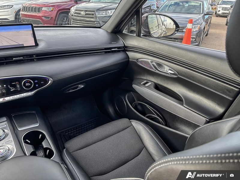 USED 2022 Genesis GV70 3.5T Sport - Dark Red Exterior - $43,950 - Stock #E51166A - VIN KMUMCDTC0NU013463 - Photo 25