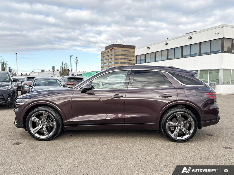USED 2022 Genesis GV70 3.5T Sport - Dark Red Exterior - $43,950 - Stock #E51166A - VIN KMUMCDTC0NU013463 - Photo 3