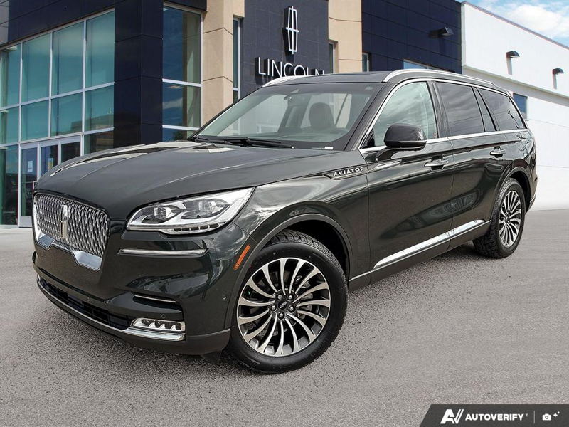 USED 2022 Lincoln Aviator Reserve - Gilded Green Exterior - $50,963 - Stock #E60568A - VIN 5LM5J7XC5NGL15427 - Photo 1