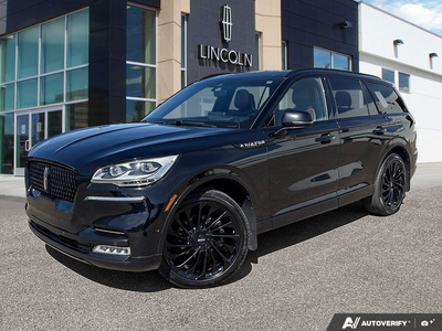 USED 2022 Lincoln Aviator Reserve - Infinite Black Metallic Exterior - $39,976 - Stock #E60697A - VIN 5LM5J7XC2NGL16955
