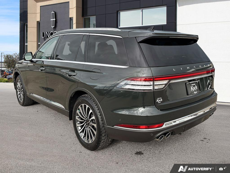 USED 2022 Lincoln Aviator Reserve - Gilded Green Exterior - $50,963 - Stock #E60568A - VIN 5LM5J7XC5NGL15427 - Photo 4