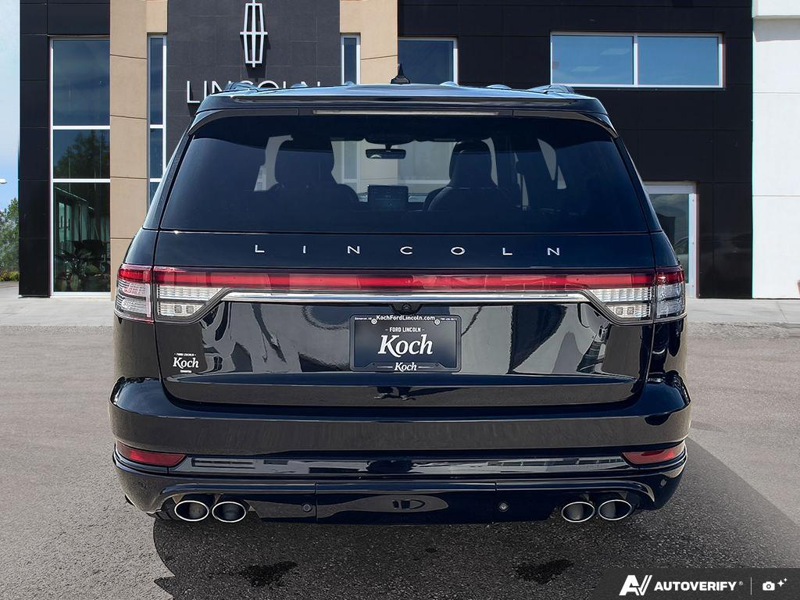 USED 2022 Lincoln Aviator Reserve - Infinite Black Metallic Exterior / ROAST LEATHER Interior - $44,959 - Stock #E60697A - VIN 5LM5J7XC2NGL16955 - Photo 5
