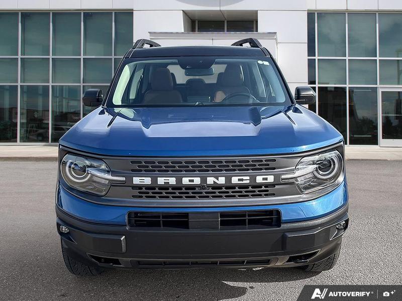 USED 2023 Ford Bronco Sport Badlands - Atlas Blue Metallic Exterior - $41,997 - Stock #E60569A - VIN 3FMCR9D96PRD94870 - Photo 2