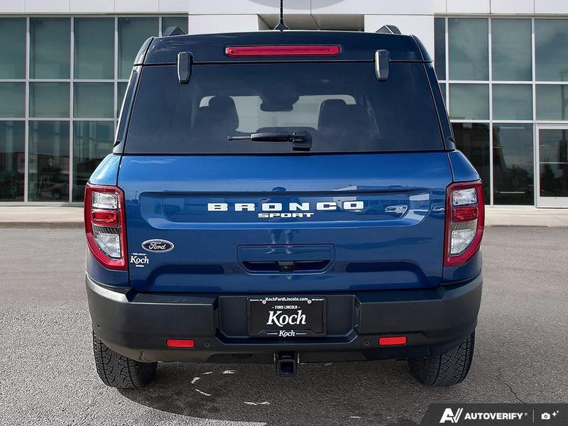 USED 2023 Ford Bronco Sport Badlands - Atlas Blue Metallic Exterior - $41,997 - Stock #E60569A - VIN 3FMCR9D96PRD94870 - Photo 5