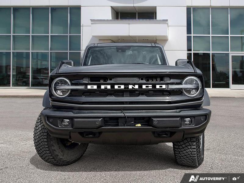 USED 2023 Ford Bronco Outer Banks - Carbonized Grey Metallic Exterior - $57,998 - Stock #E60186A - VIN 1FMEE5DP3PLB48823 - Photo 2