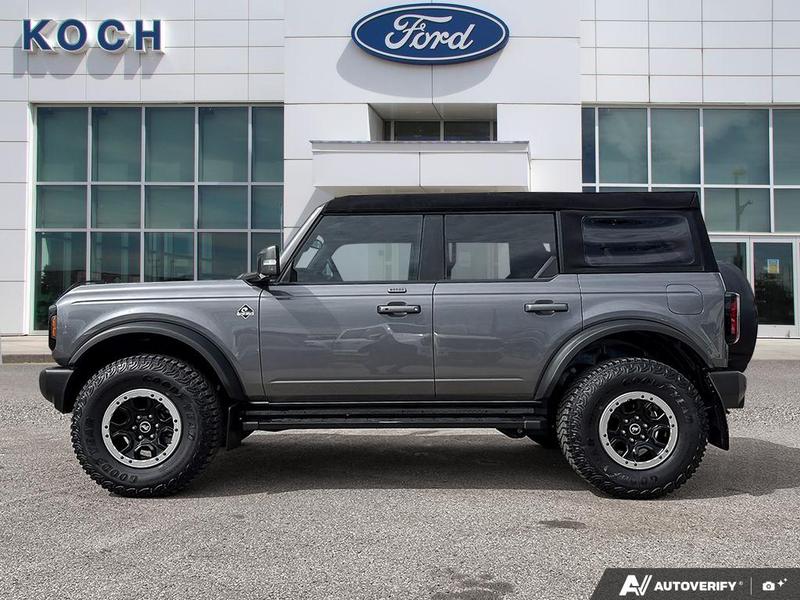 USED 2023 Ford Bronco Outer Banks - Carbonized Grey Metallic Exterior - $57,998 - Stock #E60186A - VIN 1FMEE5DP3PLB48823 - Photo 3