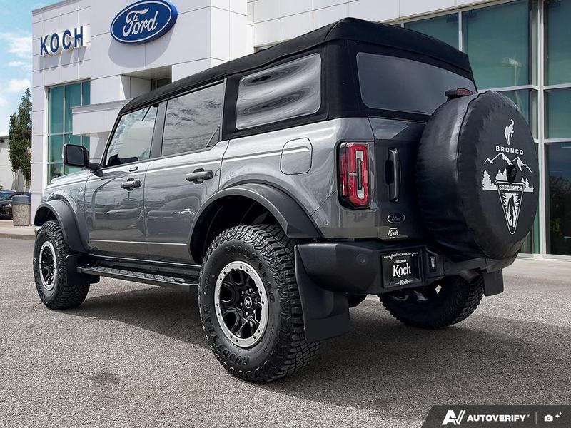 USED 2023 Ford Bronco Outer Banks - Carbonized Grey Metallic Exterior - $57,998 - Stock #E60186A - VIN 1FMEE5DP3PLB48823 - Photo 4