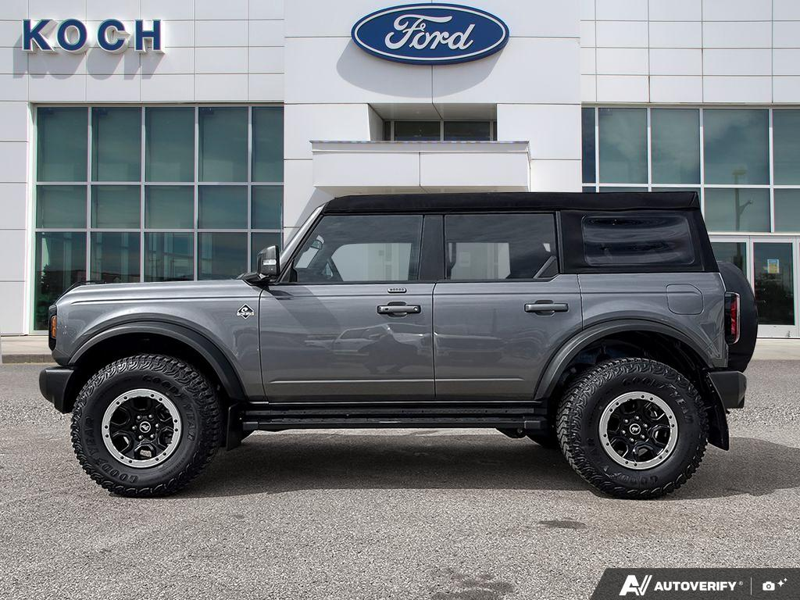 USED 2023 Ford Bronco Outer Banks - Carbonized Grey Metallic Exterior - $52,916 - Stock #E60186A - VIN 1FMEE5DP3PLB48823 - Photo 3