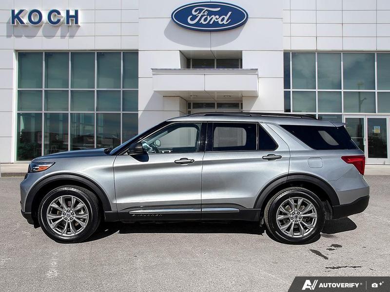 USED 2023 Ford Explorer XLT - Iconic Silver Metallic Exterior - $36,967 - Stock #E51244A - VIN 1FMSK8DH6PGA44664 - Photo 3
