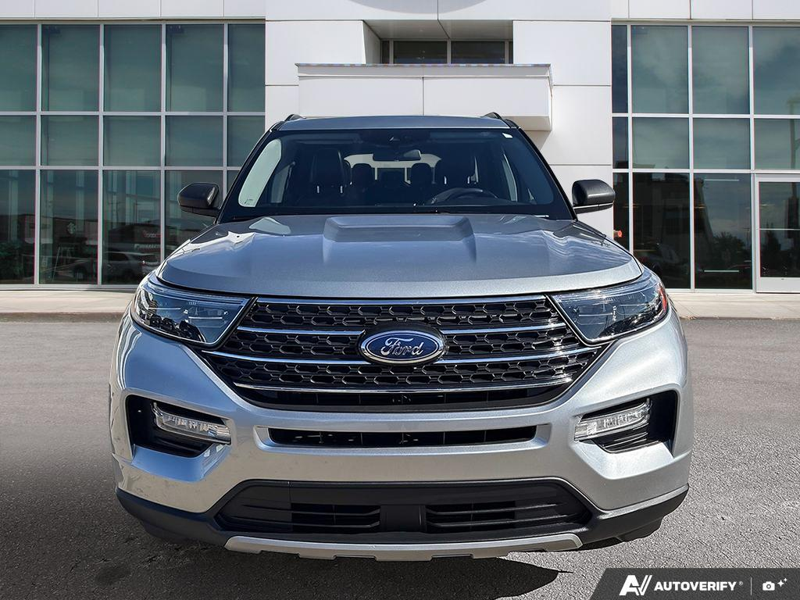 USED 2023 Ford Explorer XLT - Iconic Silver Metallic Exterior - $34,955 - Stock #E51244A - VIN 1FMSK8DH6PGA44664 - Photo 2