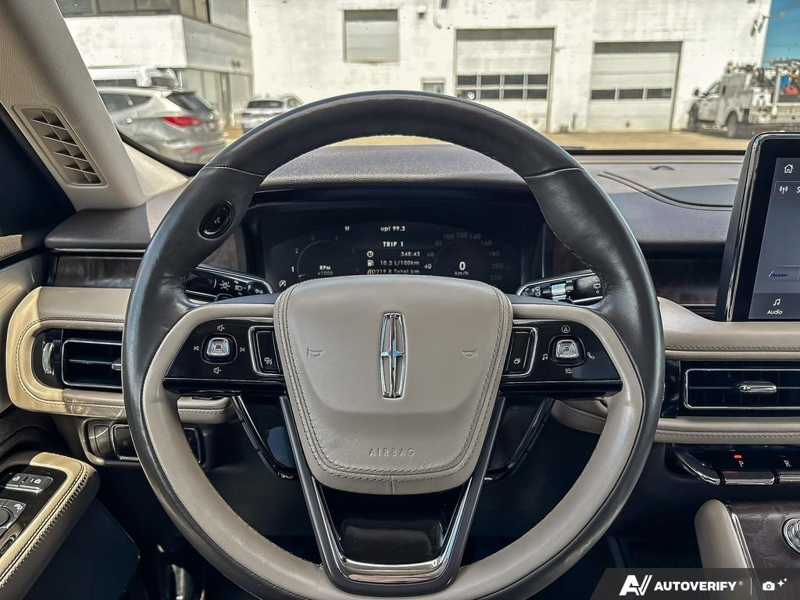 USED 2023 Lincoln Aviator Reserve - Jewel Sandstone Prem Colorant Exterior / SANDSTONE LEATHER TRIMMED Interior - $54,950 - Stock #E60455A - VIN 5LM5J7XC3PGL10519 - Photo 14