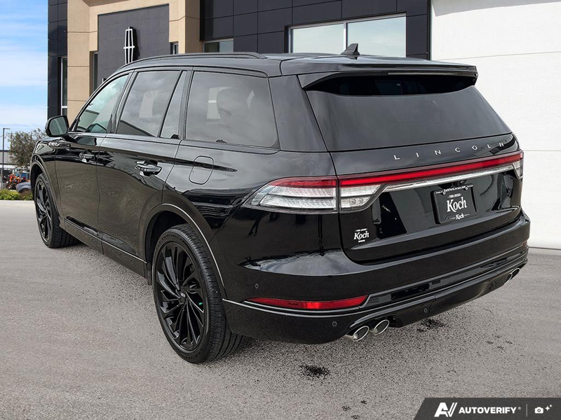 USED 2023 Lincoln Aviator Reserve - Infinite Black Metallic Exterior / ROAST LEATHER Interior - $59,997 - Stock #E51214A - VIN 5LM5J7XC7PGL12841 - Photo 4