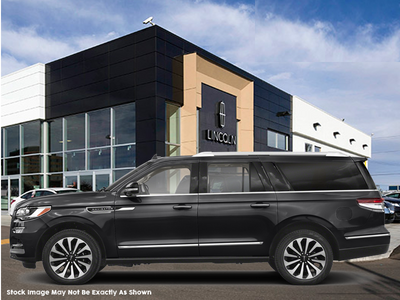 USED 2023 Lincoln Navigator L Reserve - Infinite Black Metallic Exterior - $78,997 - Stock #EL525 - VIN 5LMJJ3LG8PEL05201