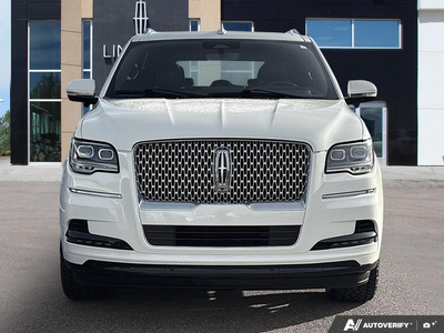 USED 2023 Lincoln Navigator Reserve - Pristine White Exterior - $64,997 - Stock #E60975A - VIN 5LMJJ2LG6PEL02839