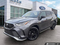 USED 2023 Toyota Highlander XSE - Gray Exterior - $51,959 - Stock #E60061A - VIN 5TDKDRBH4PS520780